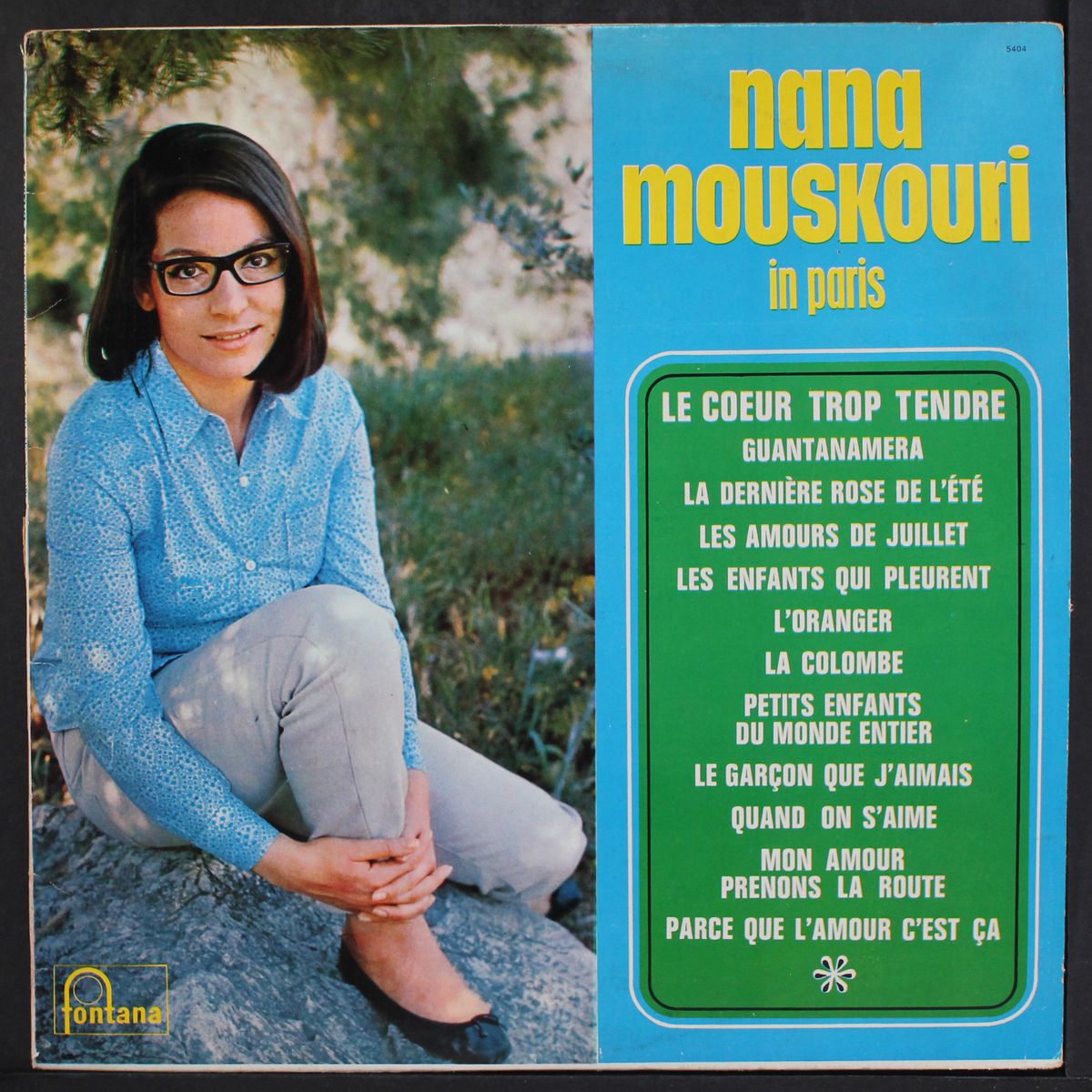in paris by NANA MOUSKOURI