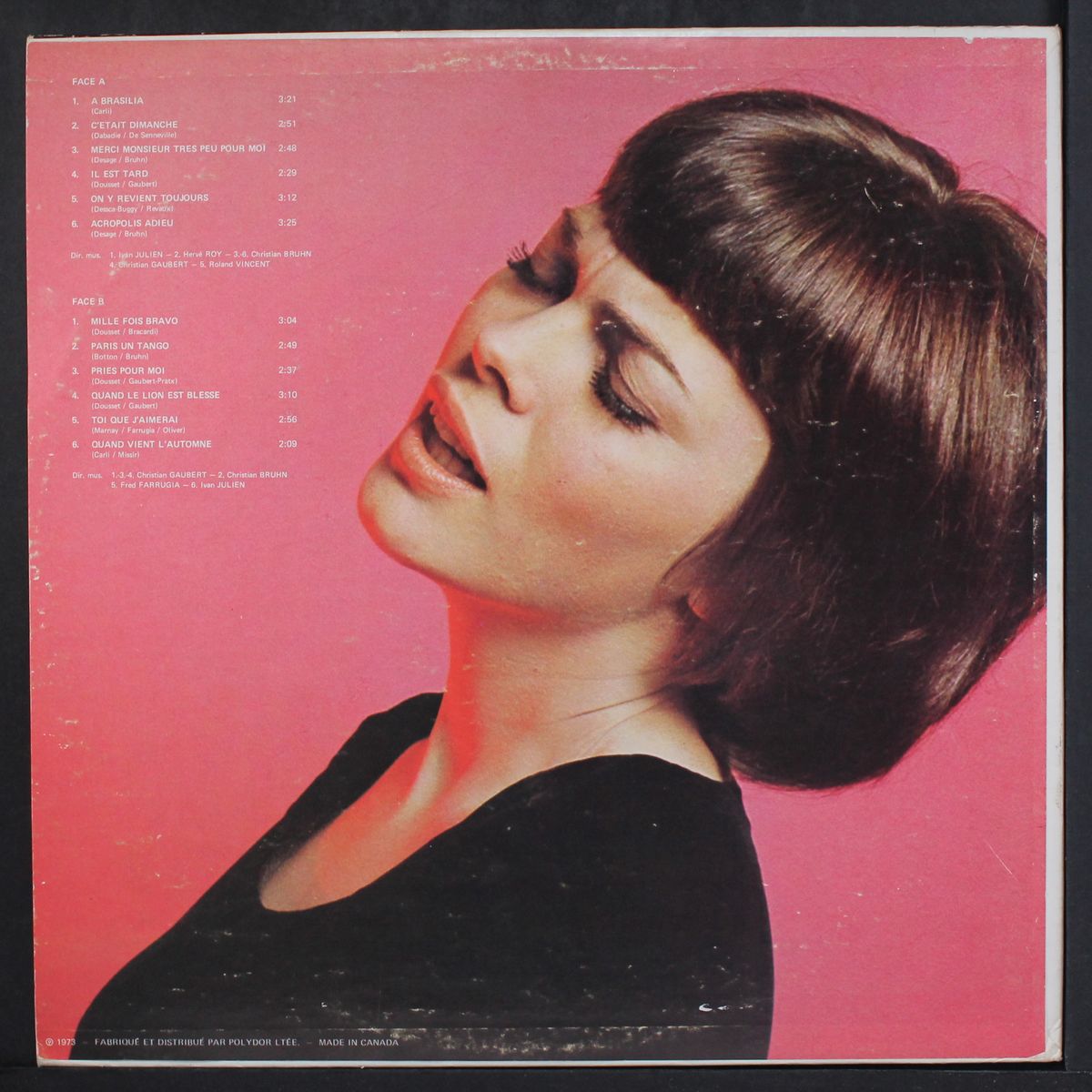 bonjour mireille by MIREILLE MATHIEU