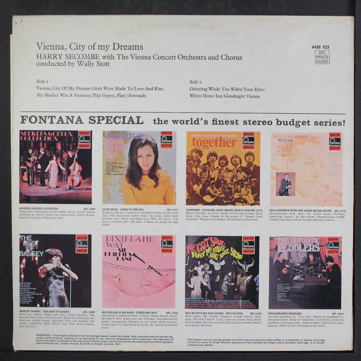 vienna, city of my dreams by HARRY SECOMBE