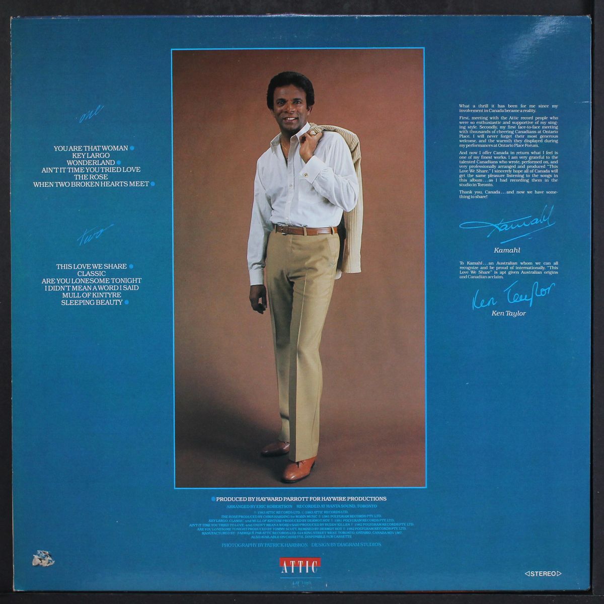 this love we share by KAMAHL