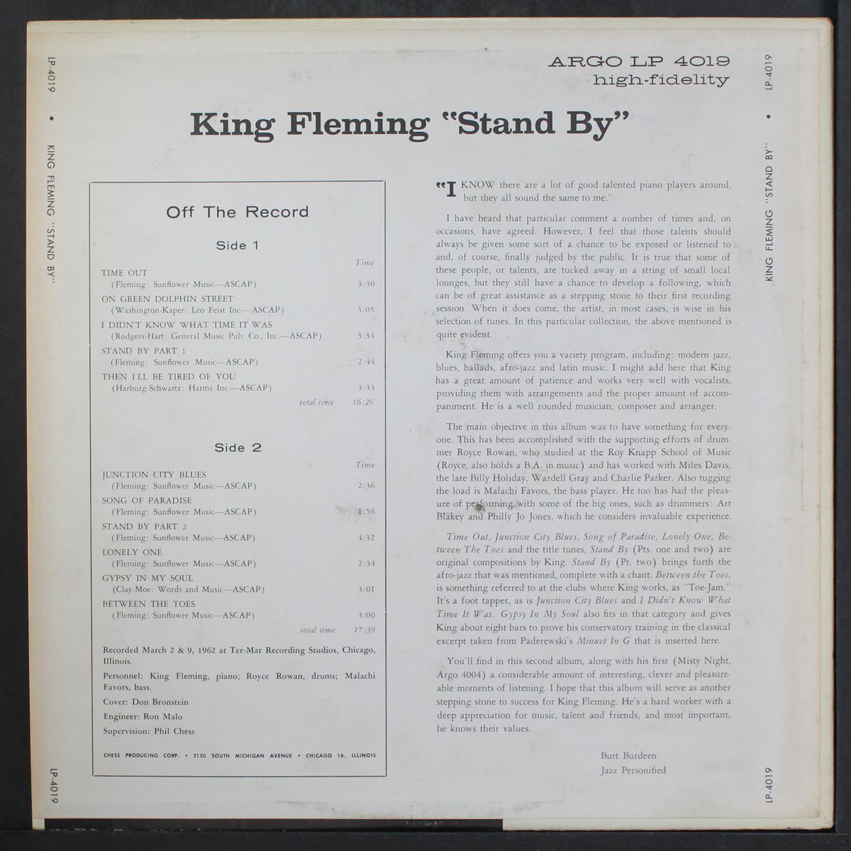 stand by by KING FLEMING