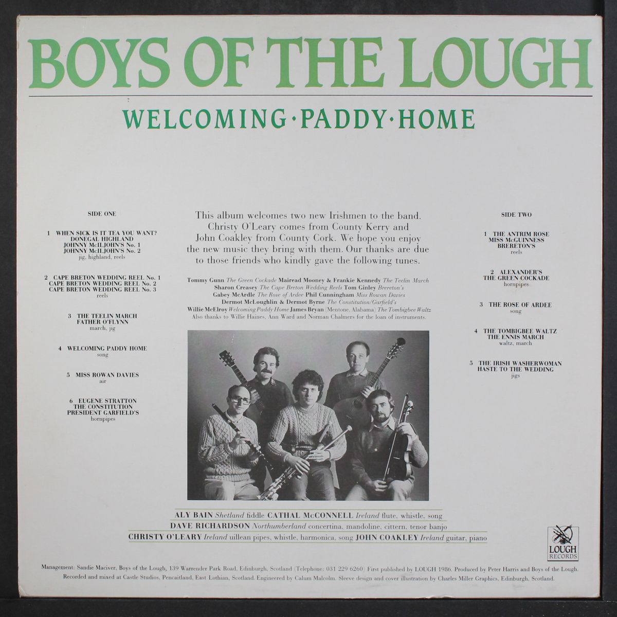 welcoming paddy home by BOYS OF THE LOUGH