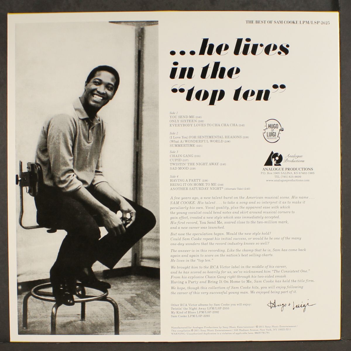 the best of sam cooke by SAM COOKE