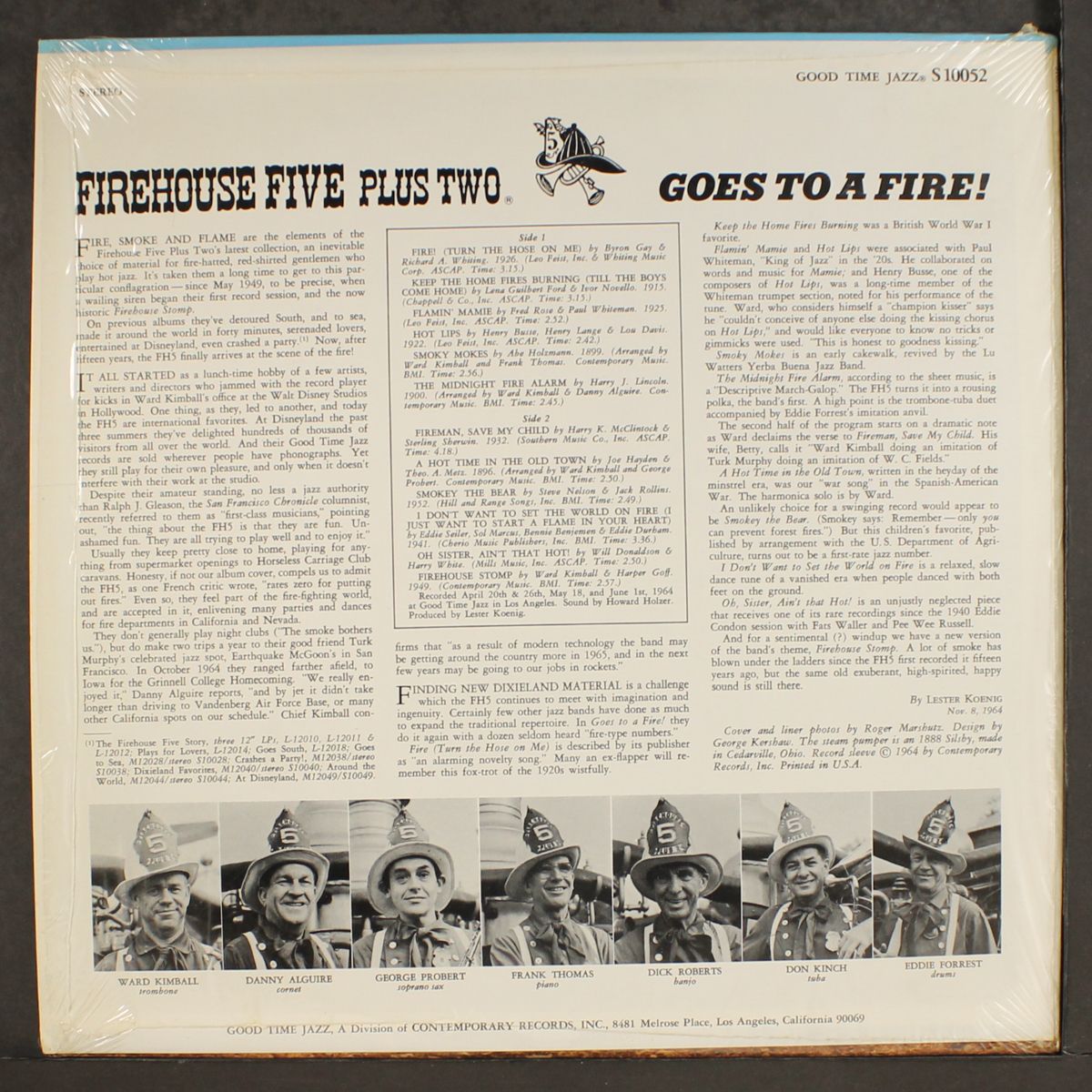 goes to a fire! by FIREHOUSE FIVE PLUS TWO