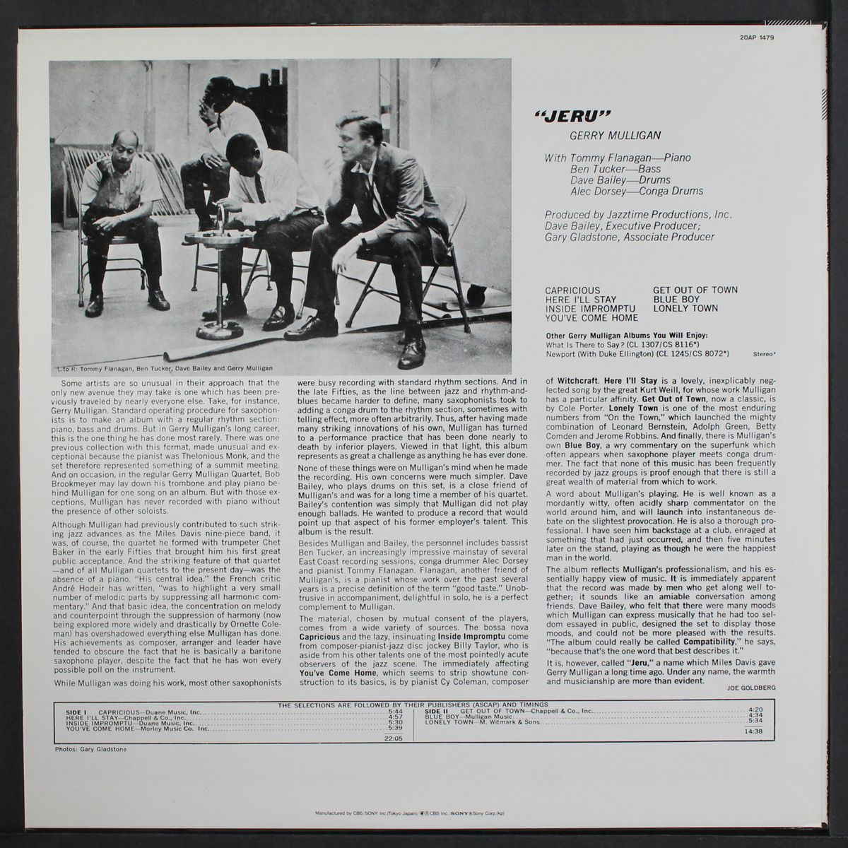 jeru by GERRY MULLIGAN