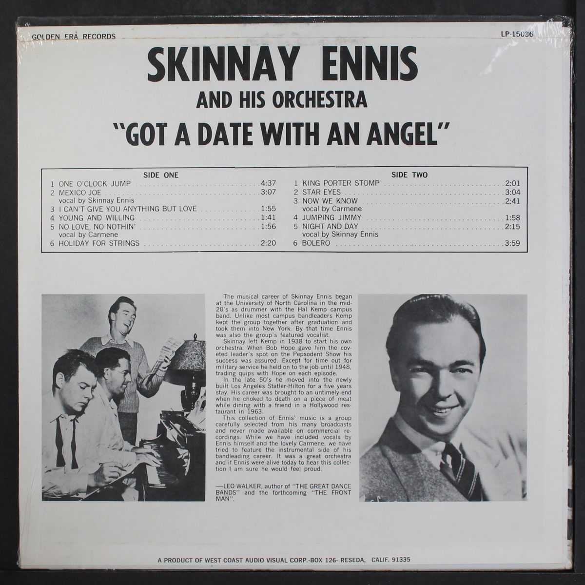 got a date with an angel by SKINNAY ENNIS