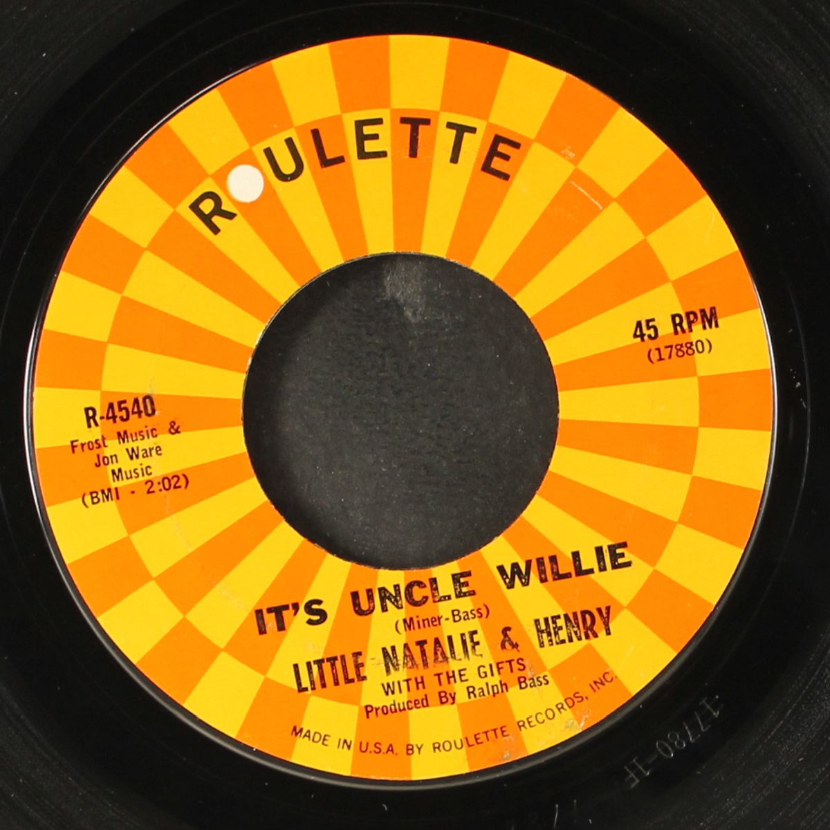 teardrops are falling / it's uncle willie by LITTLE NATALIE & HENRY WITH THE GIFTS
