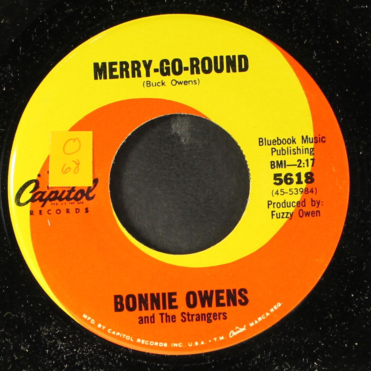 merry-go-round / livin' on your love by BONNIE OWENS