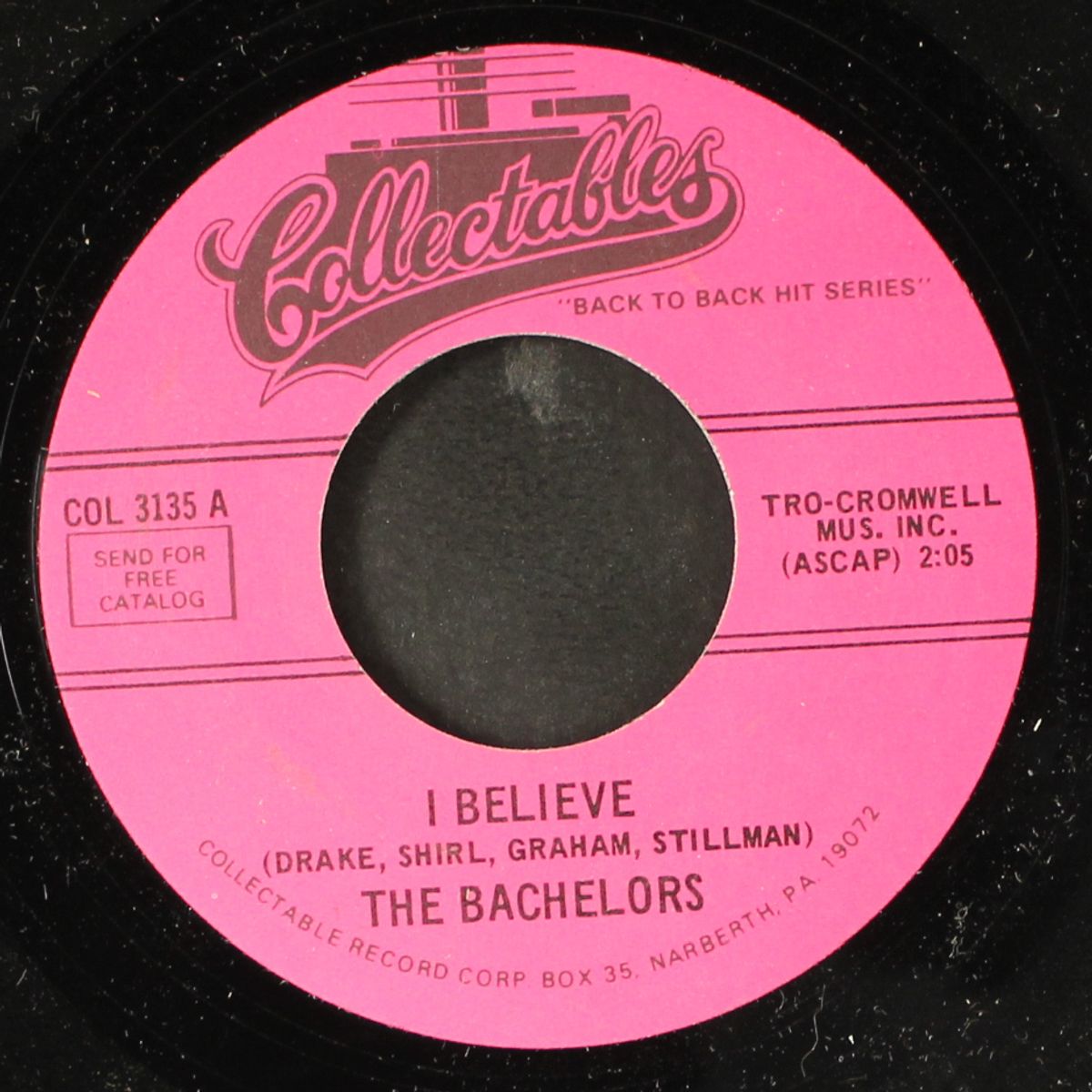 i believe / marie by BACHELORS