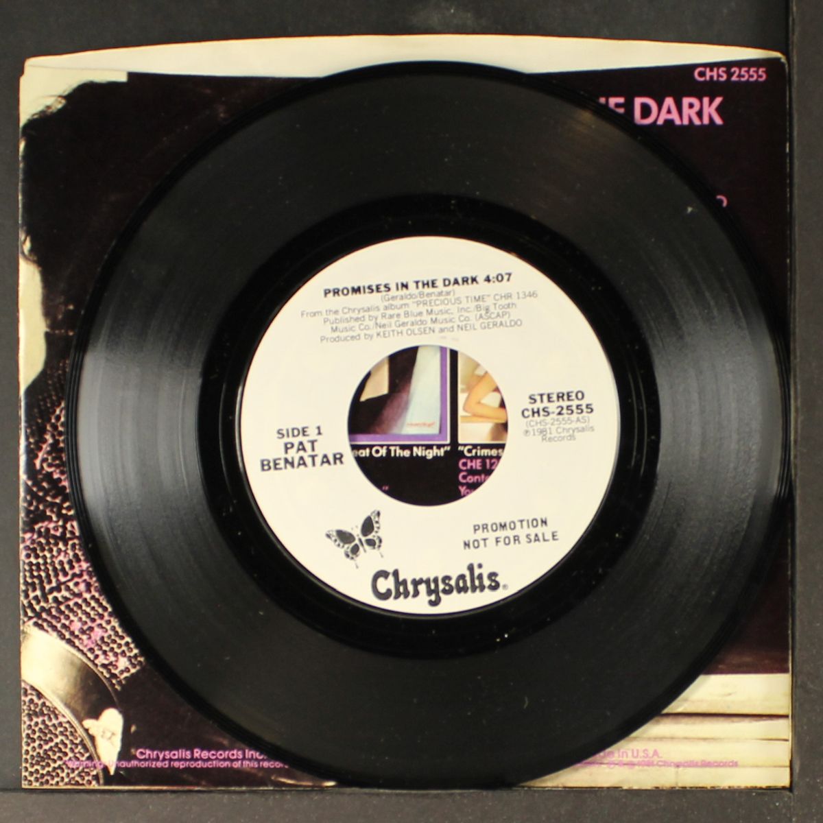 promises in the dark / short by PAT BENATAR