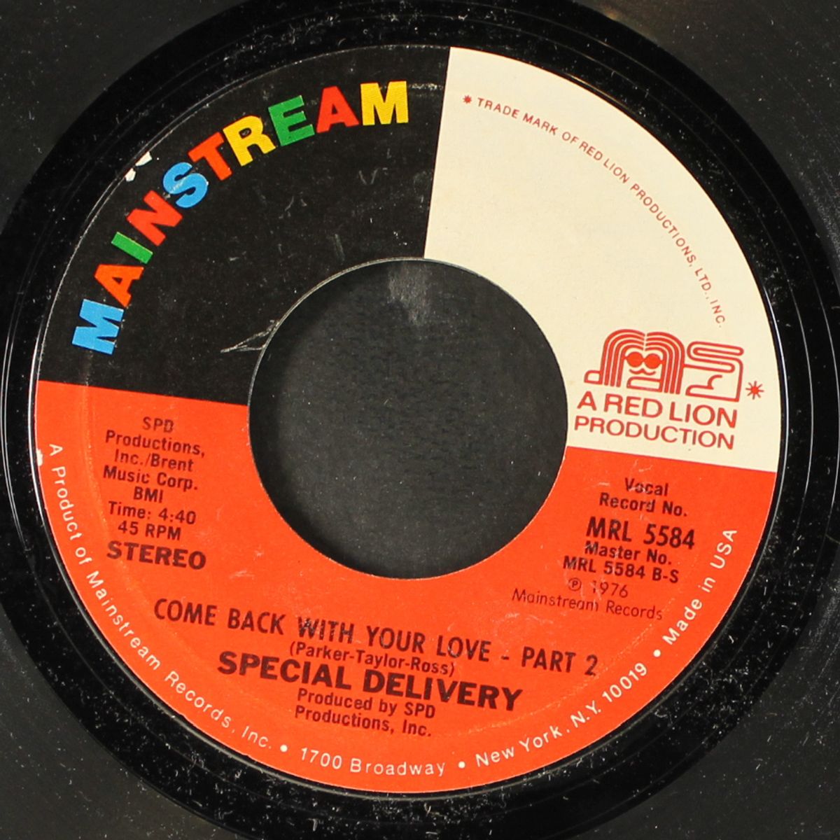 come back with your love / part 2 by SPECIAL DELIVERY