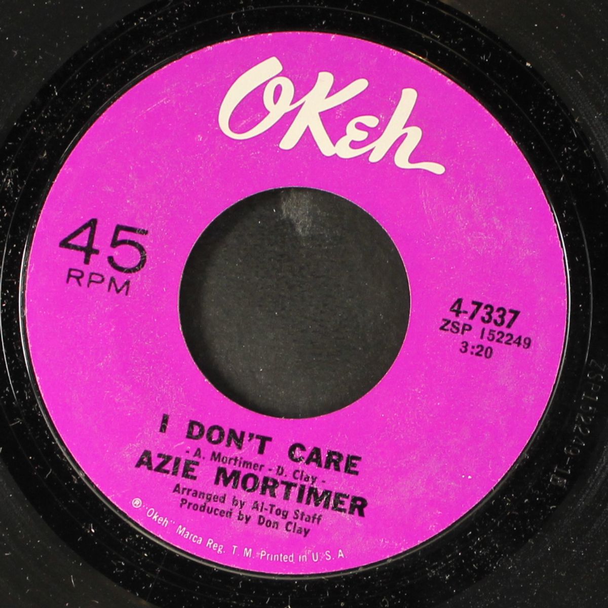 prove it / i don't care by AZIE MORTIMER