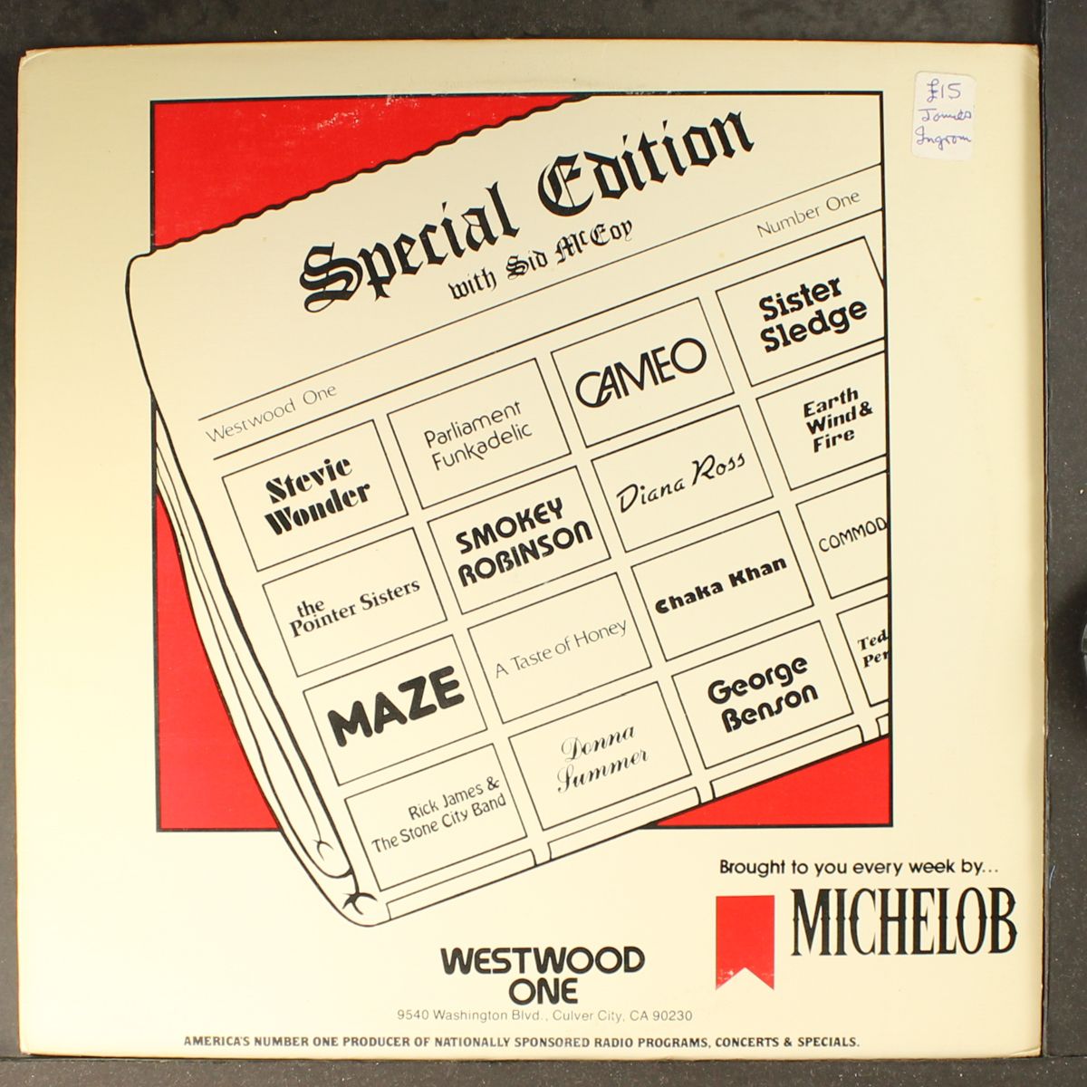 special edition with sid mccoy by JAMES INGRAM
