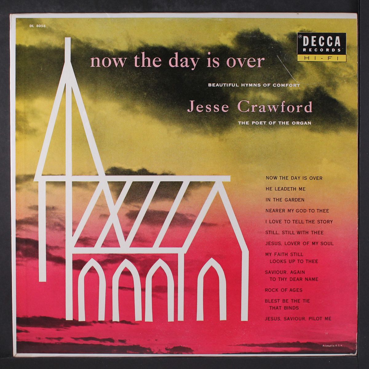 now the day is over by JESSE CRAWFORD