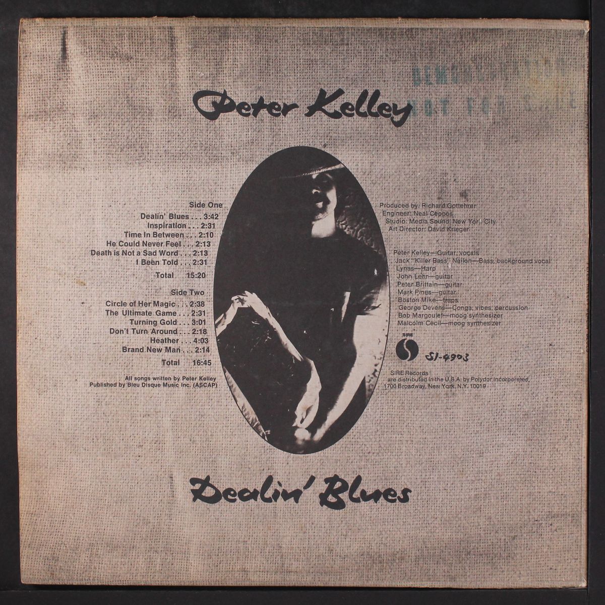 dealin' blues by PETER KELLEY