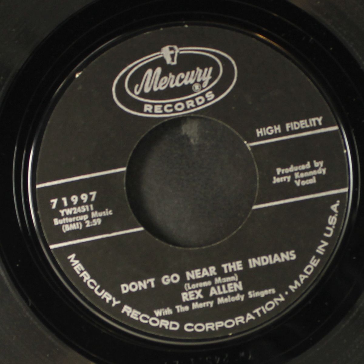 don't go near the indians by REX ALLEN