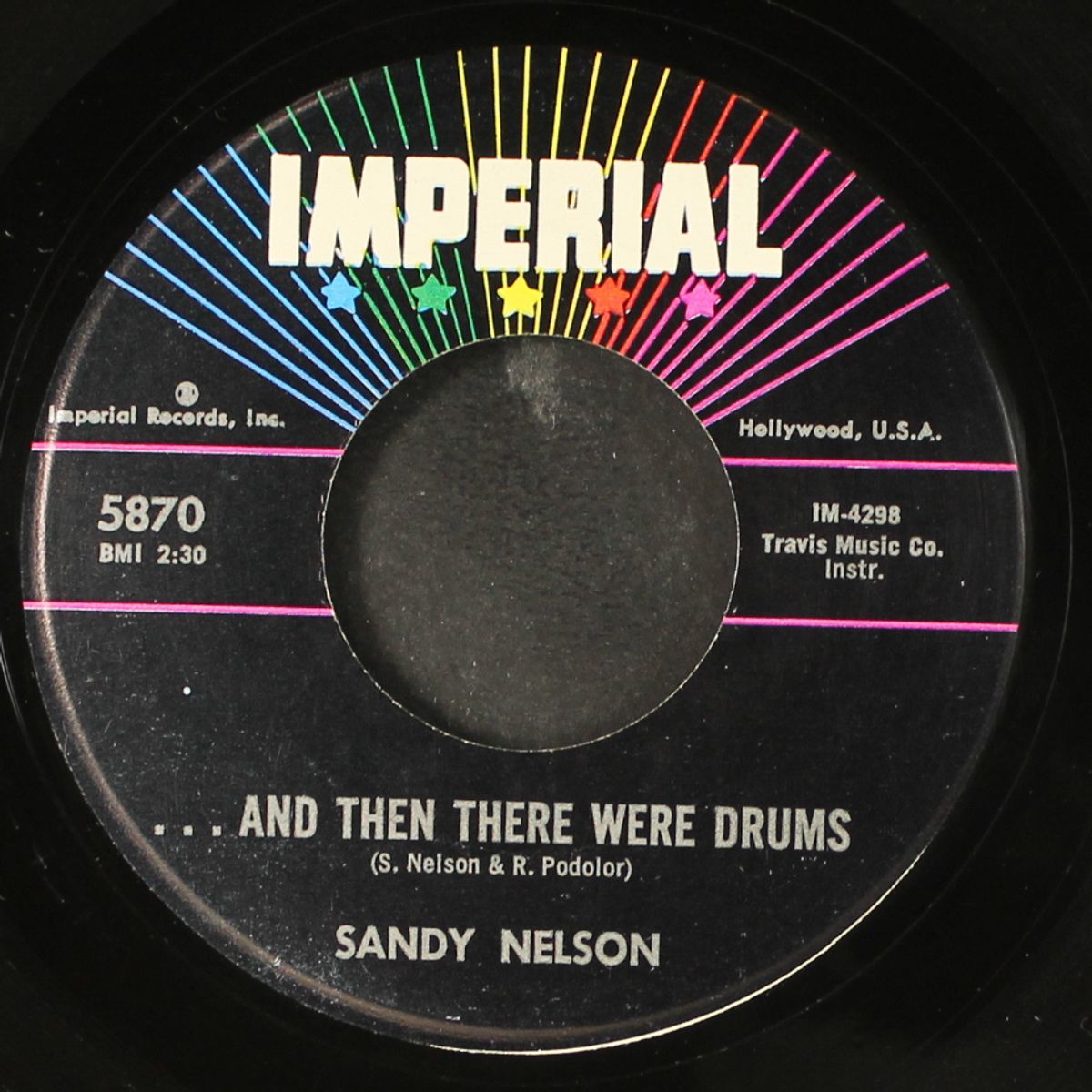 live it up / ...and then there were drums by SANDY NELSON