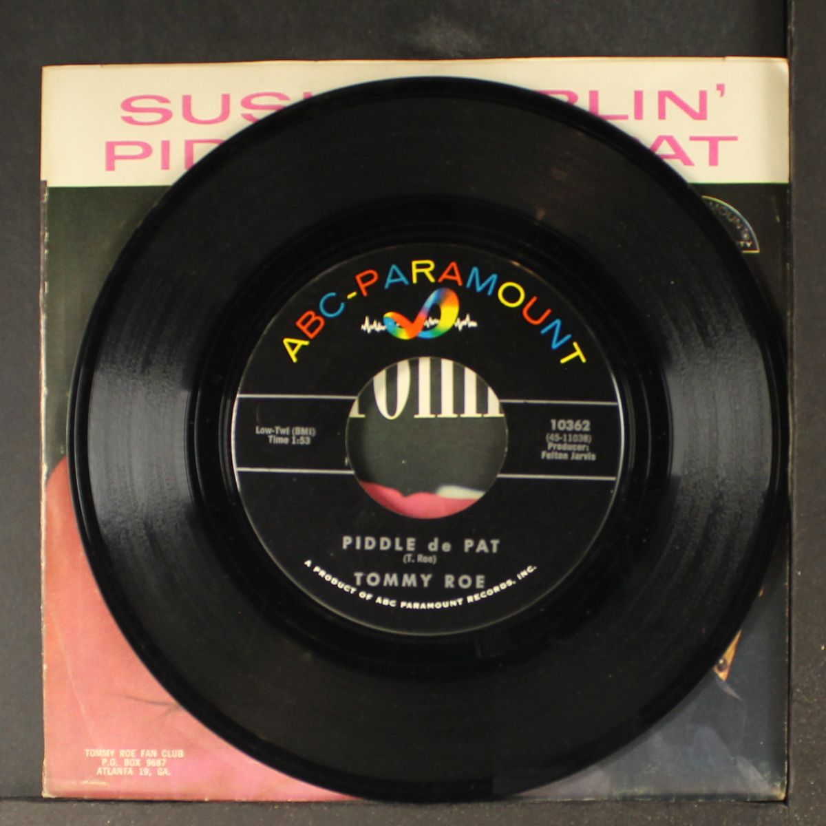 susie darlin' by TOMMY ROE