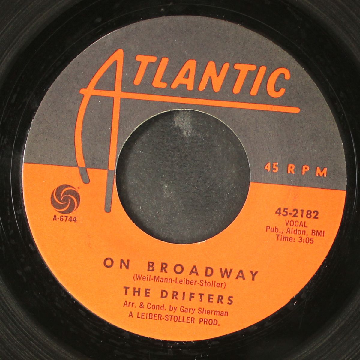 on broadway / let the music play by DRIFTERS