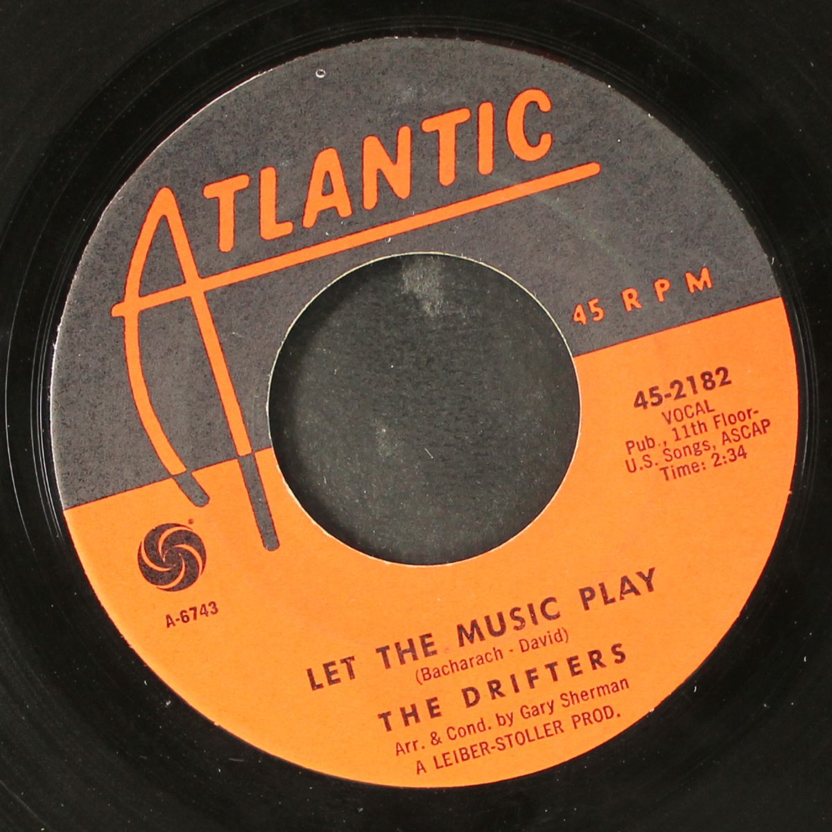 on broadway / let the music play by DRIFTERS