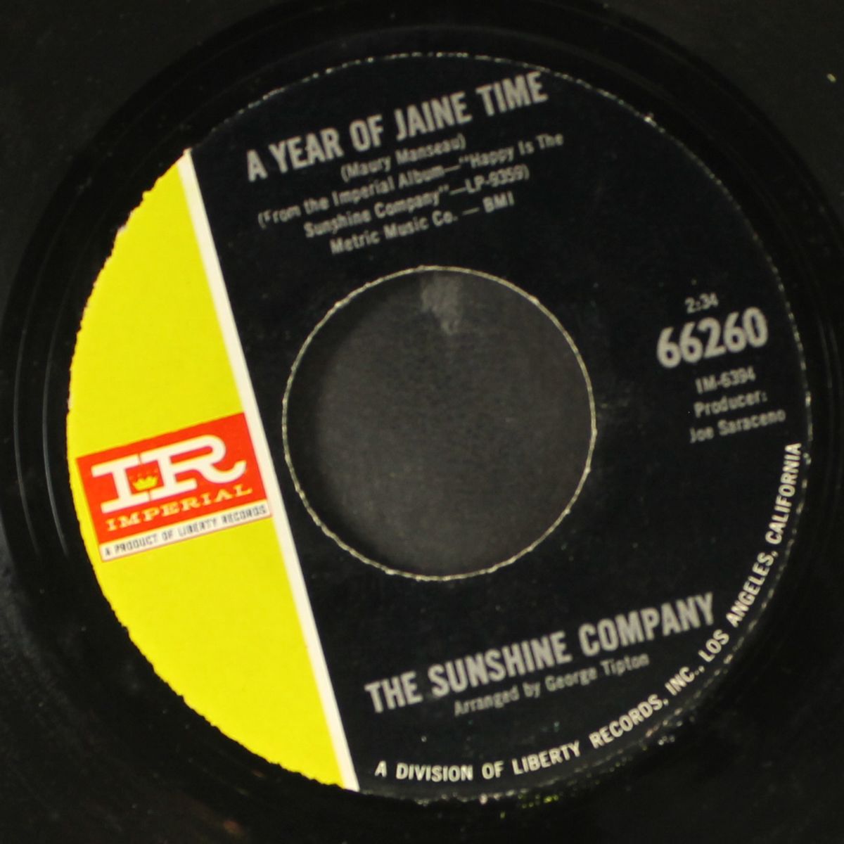 back on the street again / a year of jaine time by SUNSHINE COMPANY