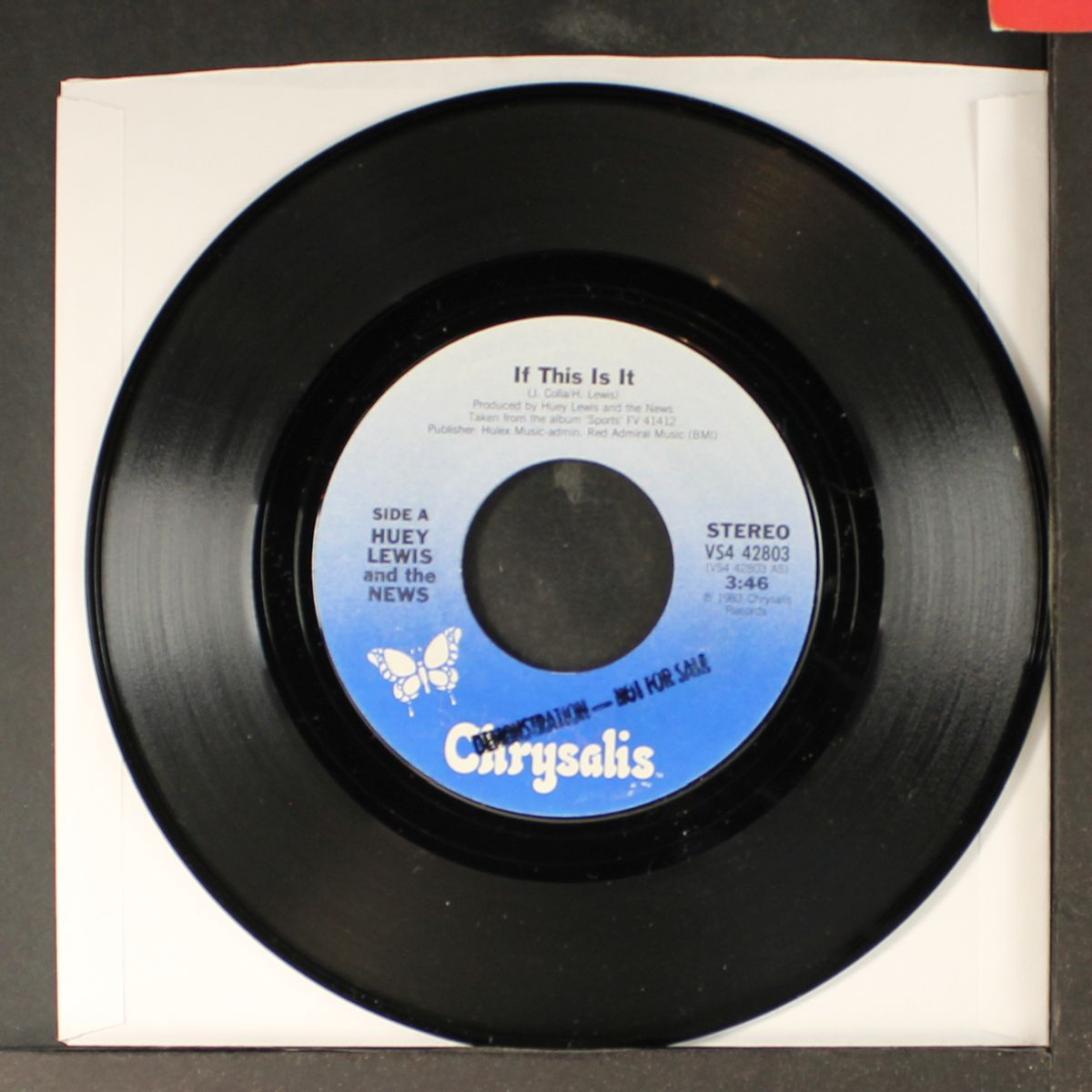 if this is it / change of heart by HUEY LEWIS AND THE NEWS