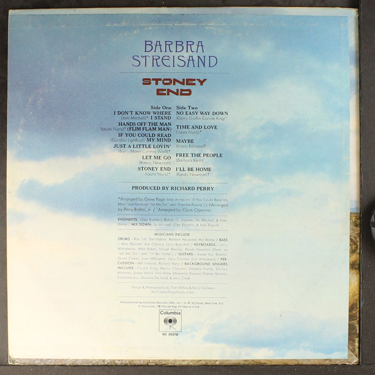 stoney end by BARBRA STREISAND