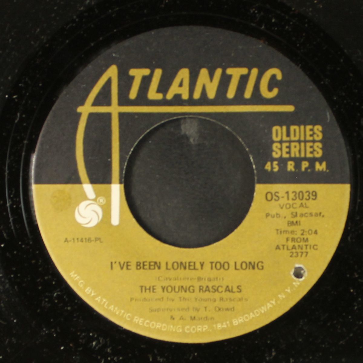 i've been lonely too long / a beautiful morning by YOUNG RASCALS
