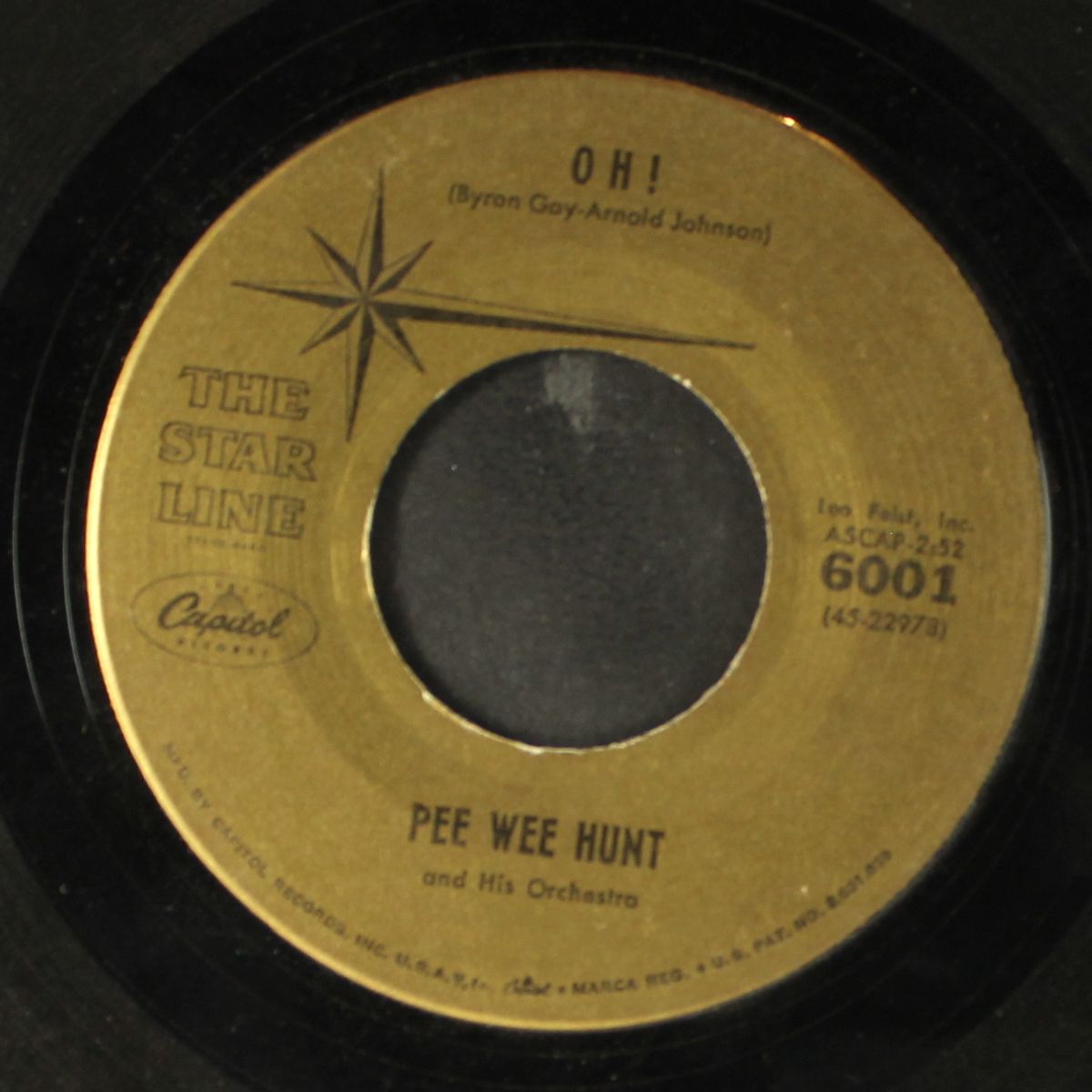 twelfth street rag / oh! by PEE WEE HUNT