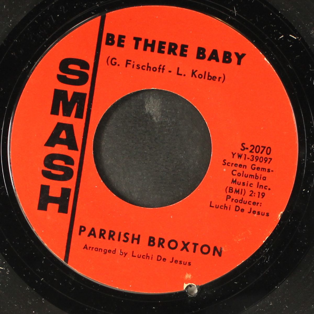the thrill of loving you / be there baby by PARRISH BROXTON