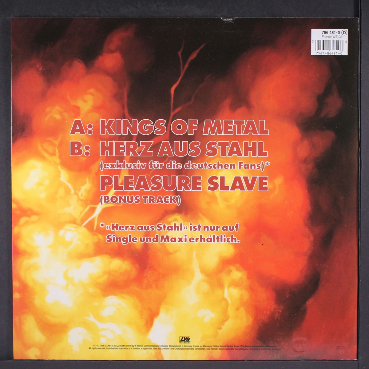 kings of metal by MANOWAR
