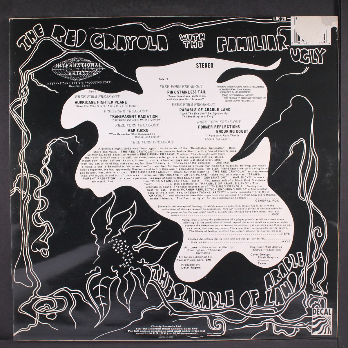 the parable of arable land by RED KRAYOLA