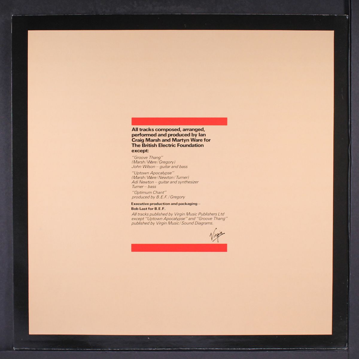 music for listening to: by B.E.F.