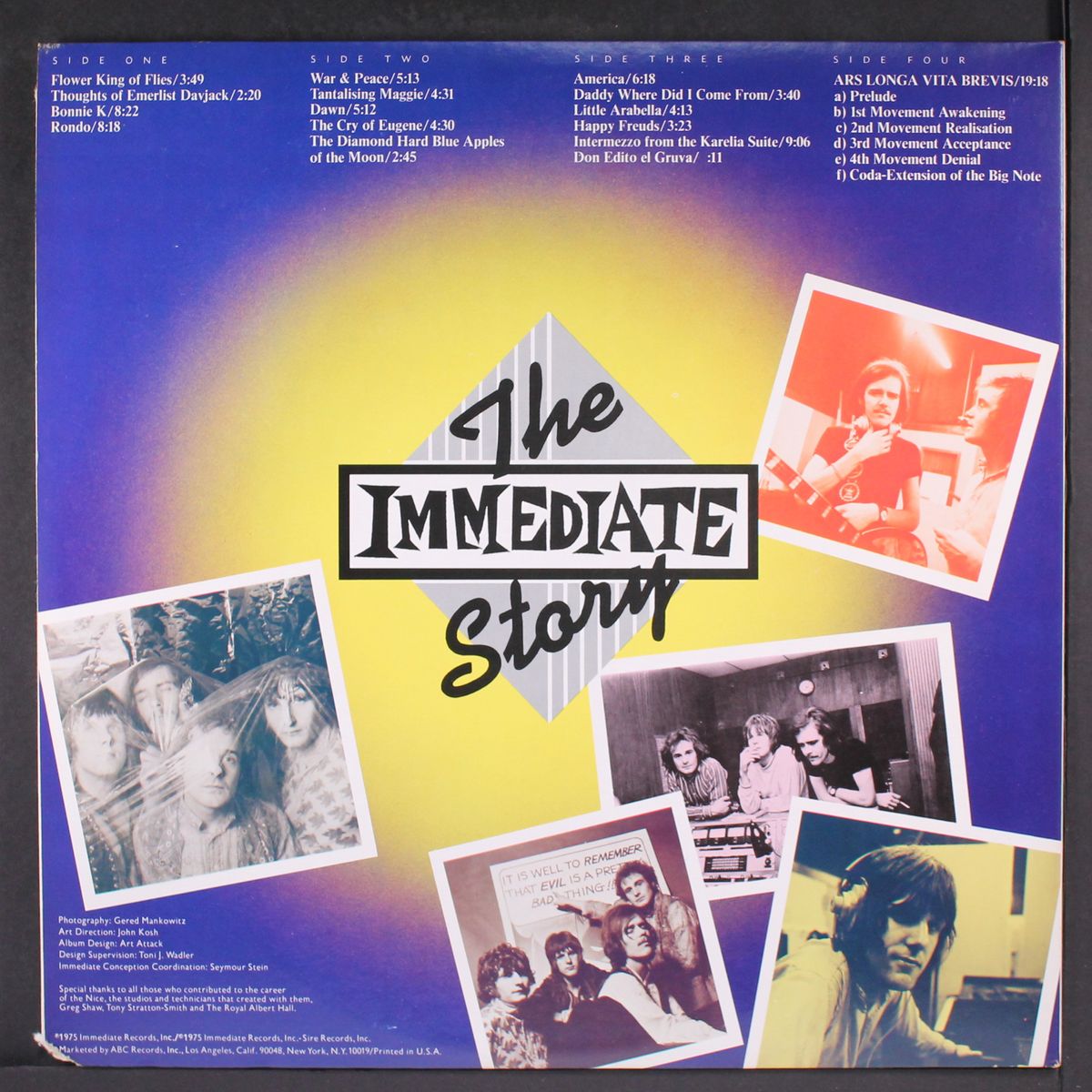 the immediate story vol. 1 by NICE