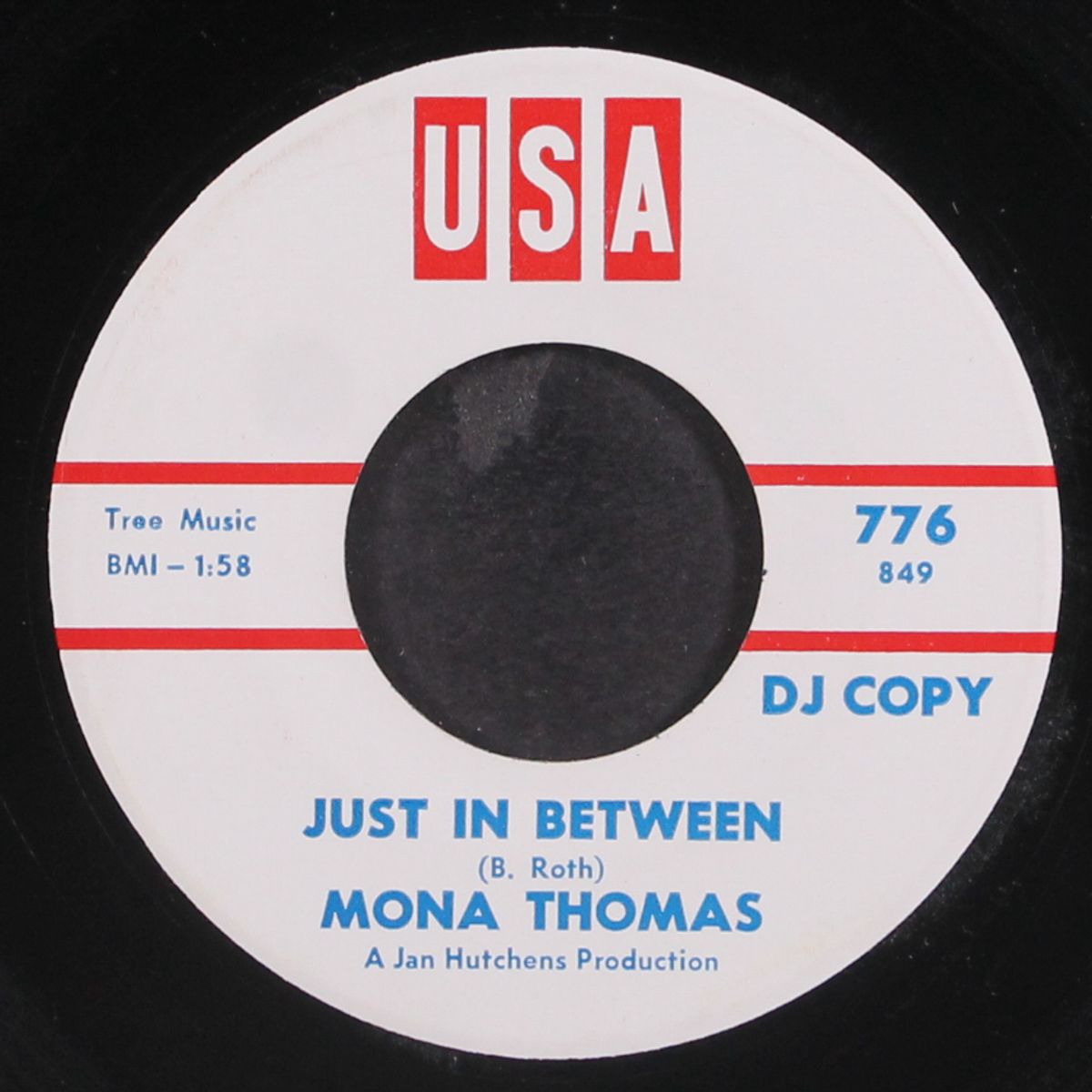 just in between / there he goes by MONA THOMAS