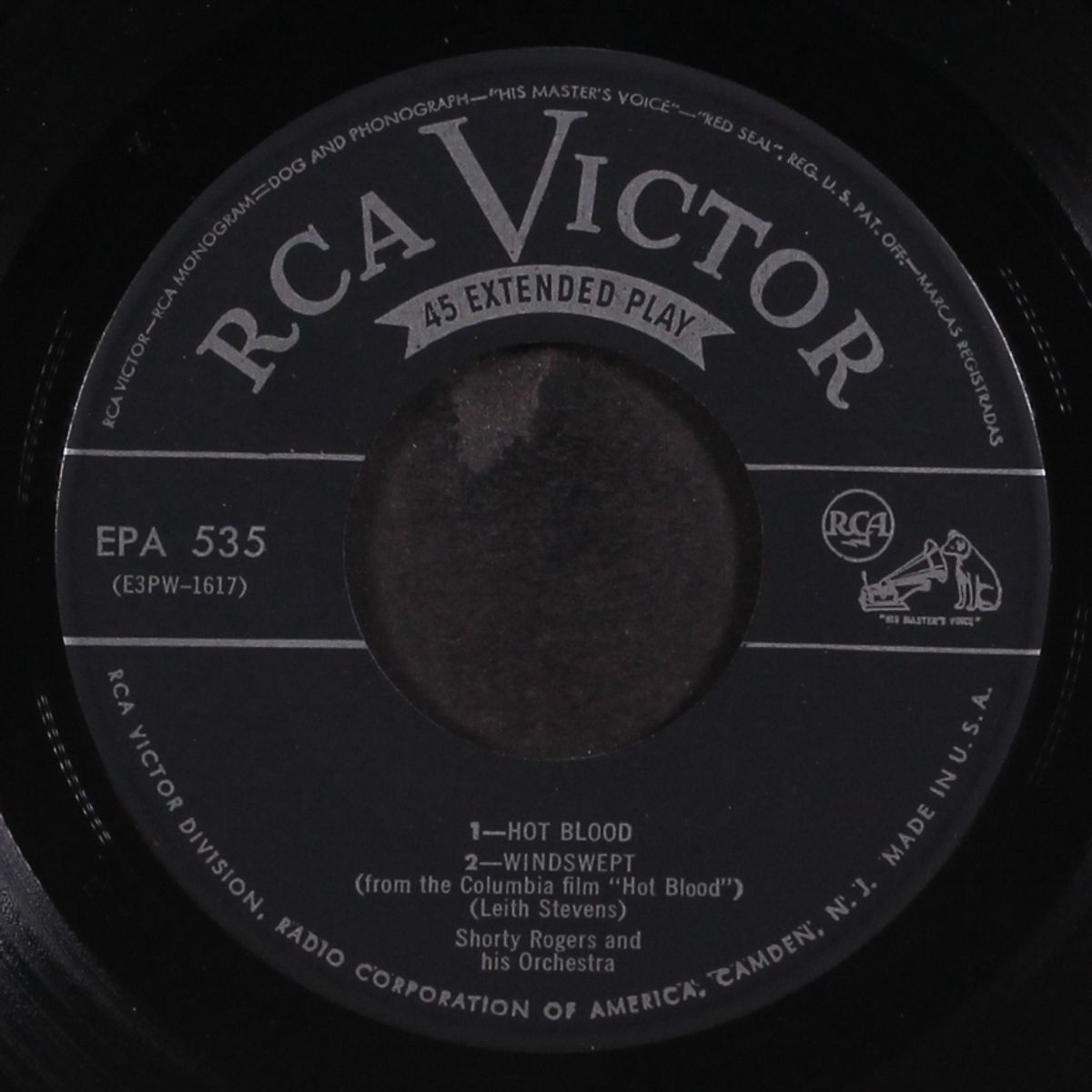 hot blood by SHORTY ROGERS