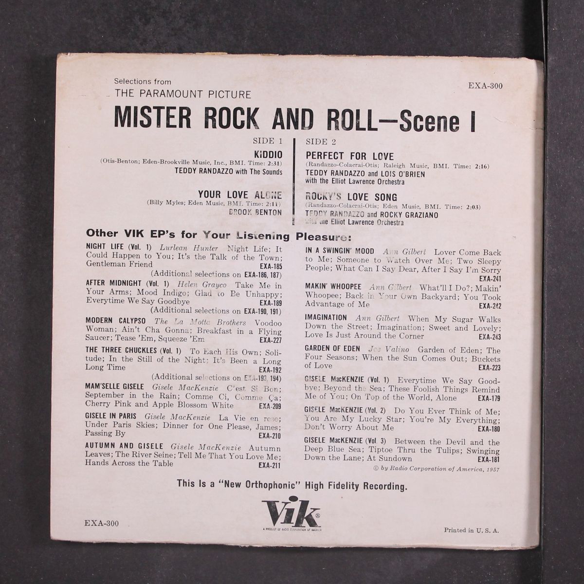 mister rock and roll, scene 1 by VARIOUS