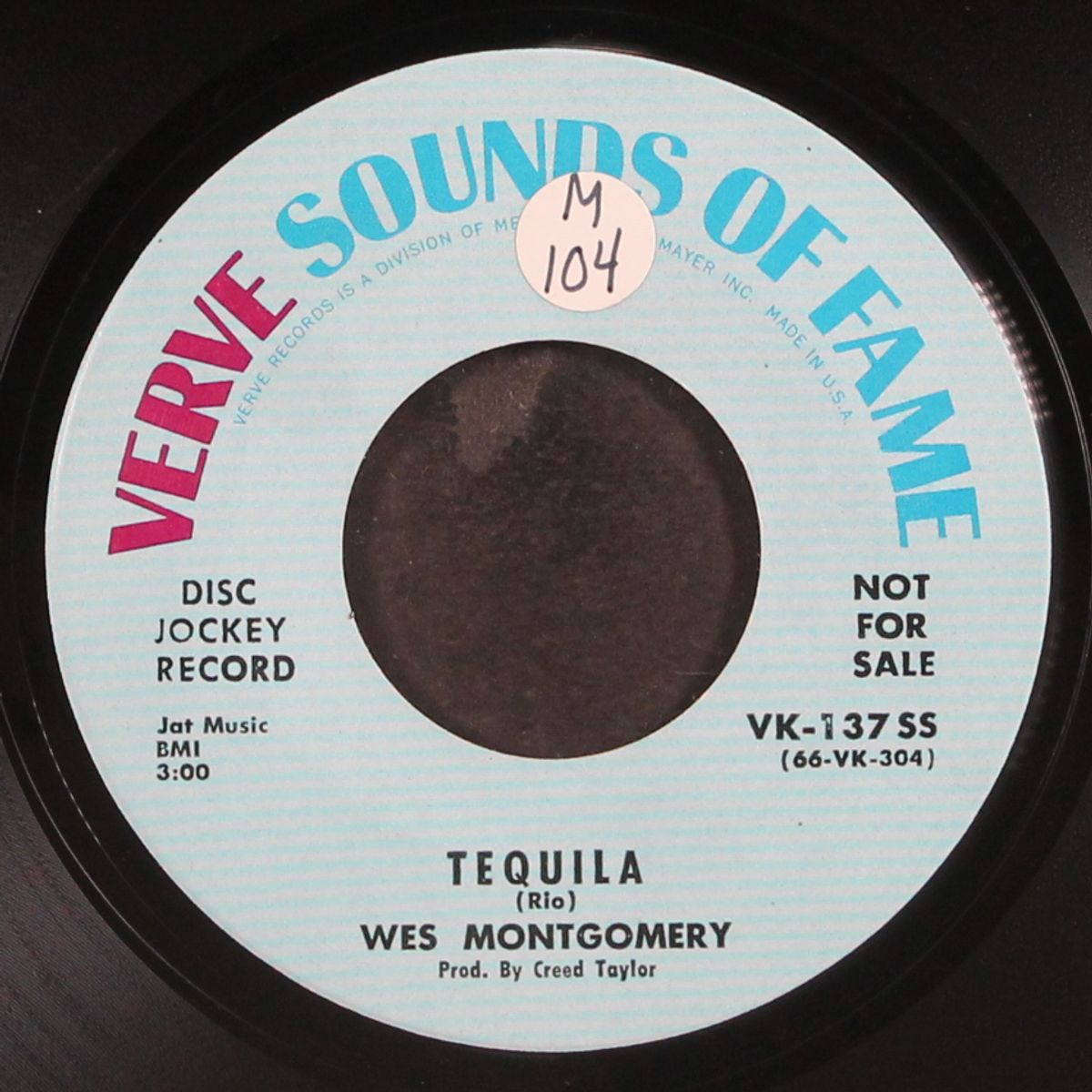 tequila / goin' out of my head by WES MONTGOMERY