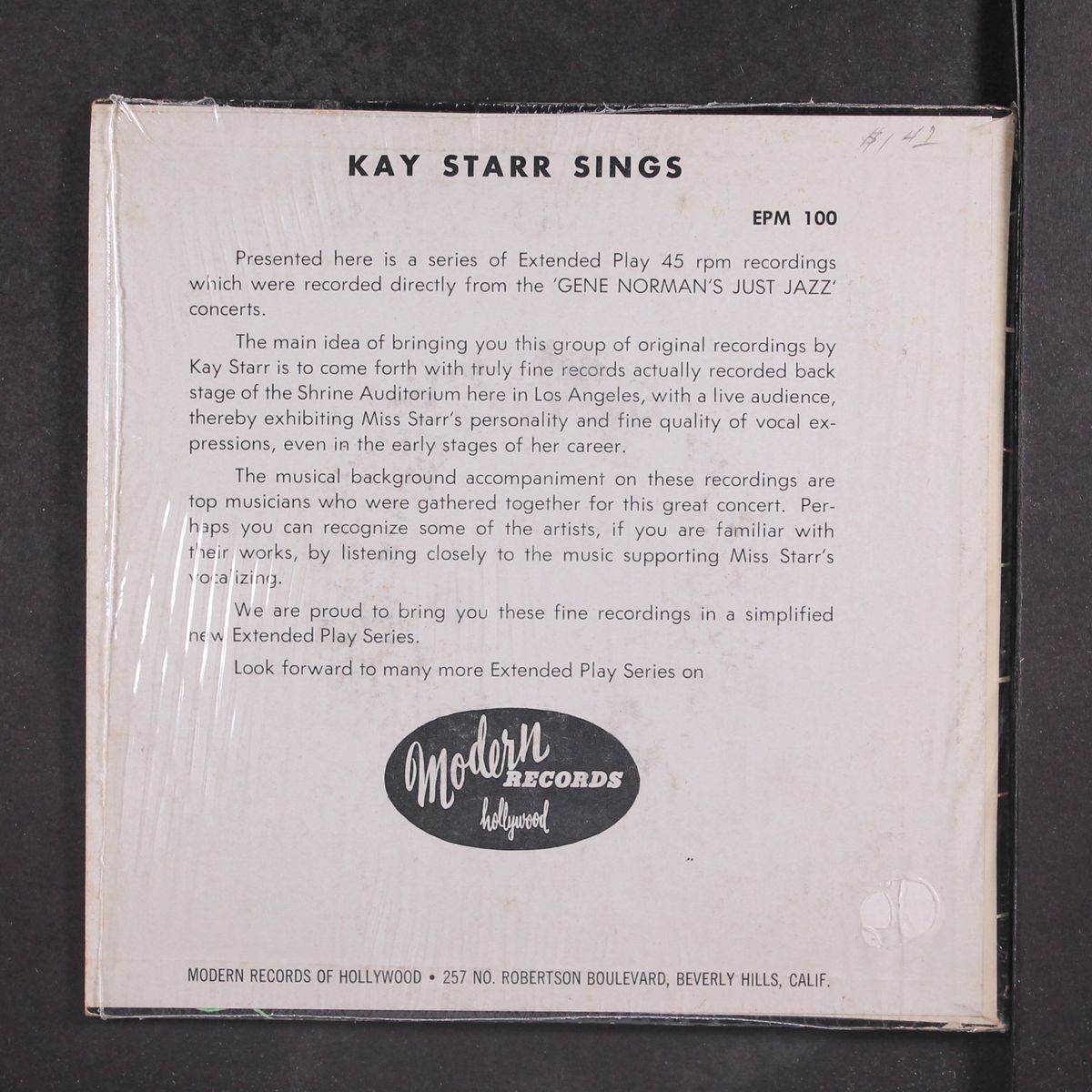 concerts by KAY STARR