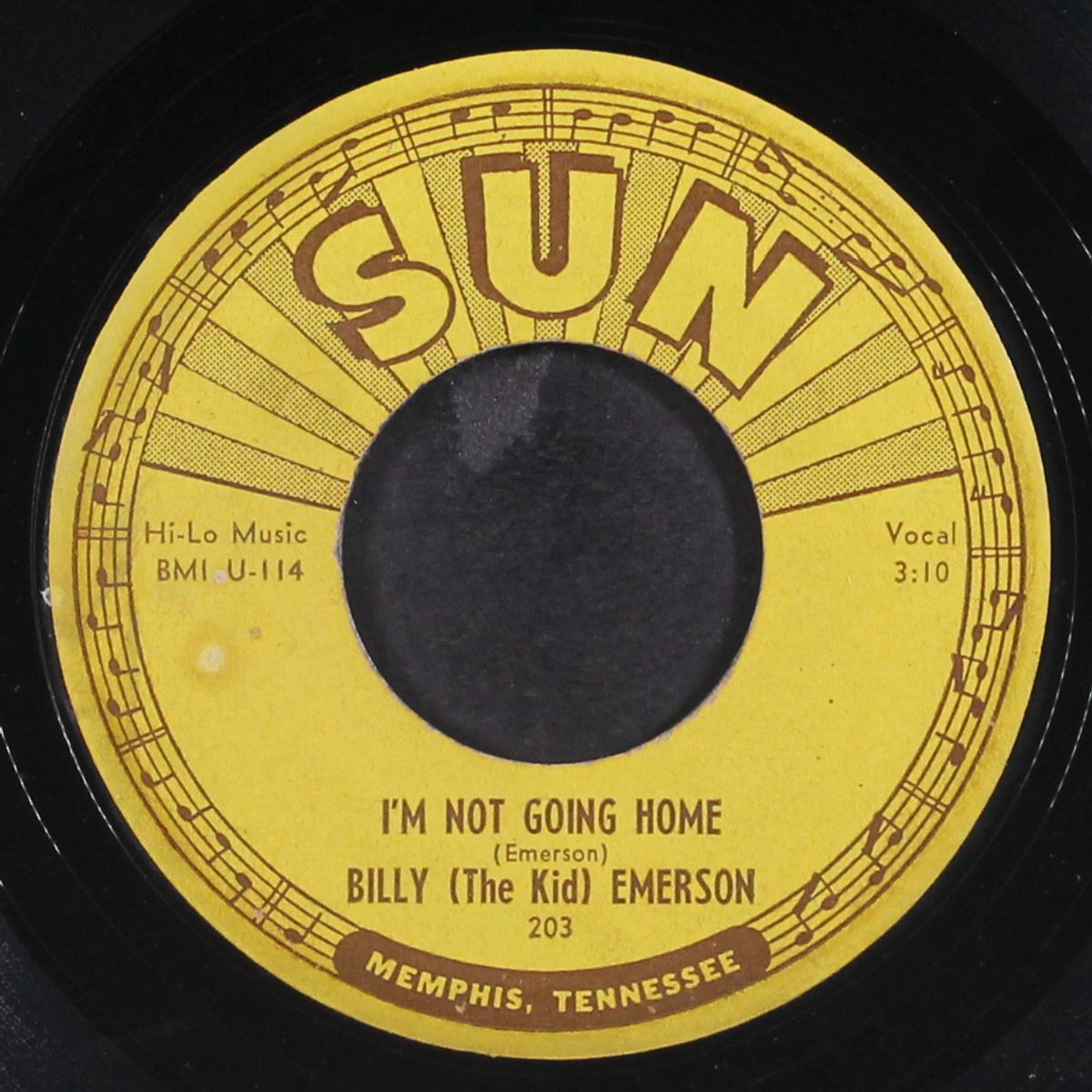i'm not going home / the woodchuck by BILLY (THE KID) EMERSON