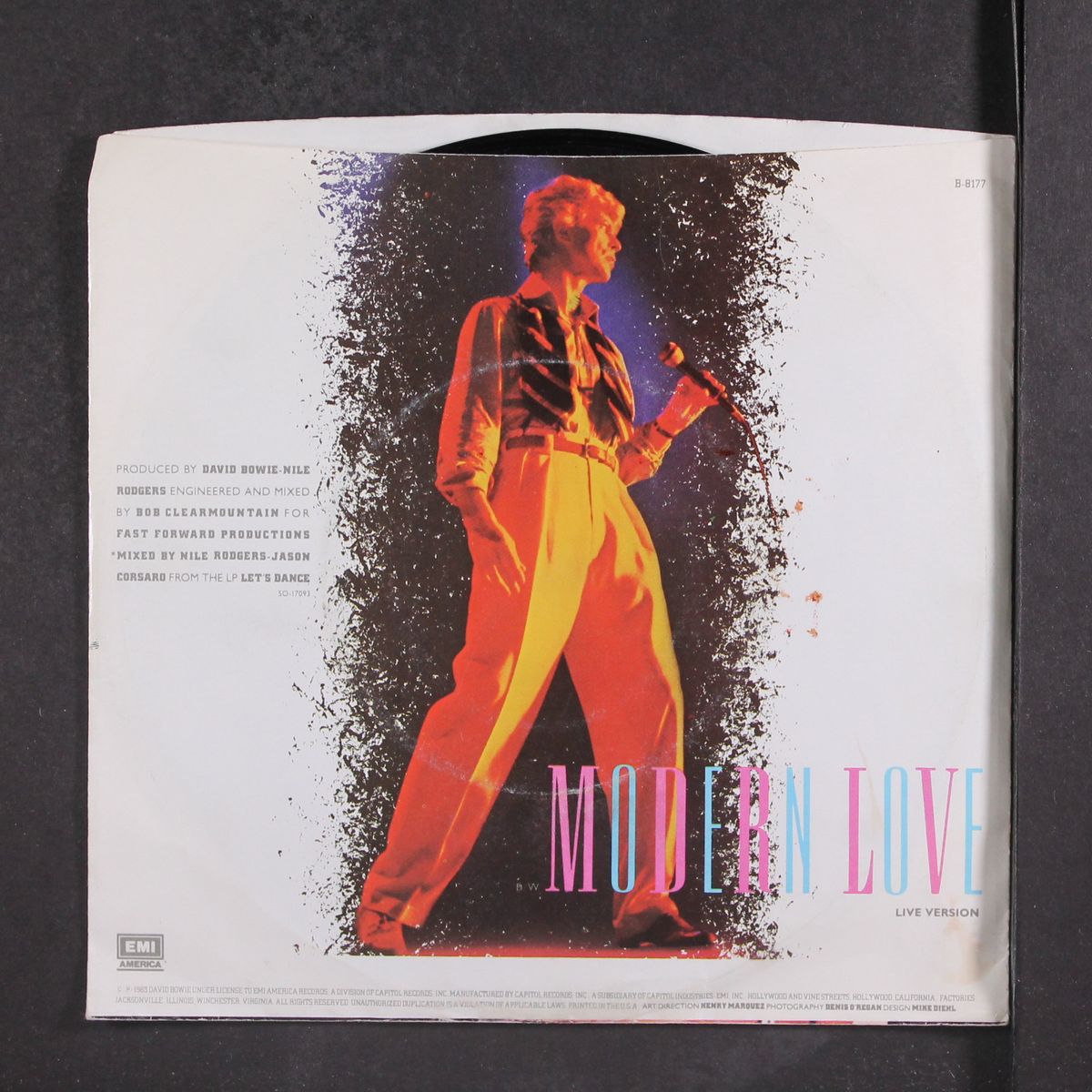 modern love / live by DAVID BOWIE