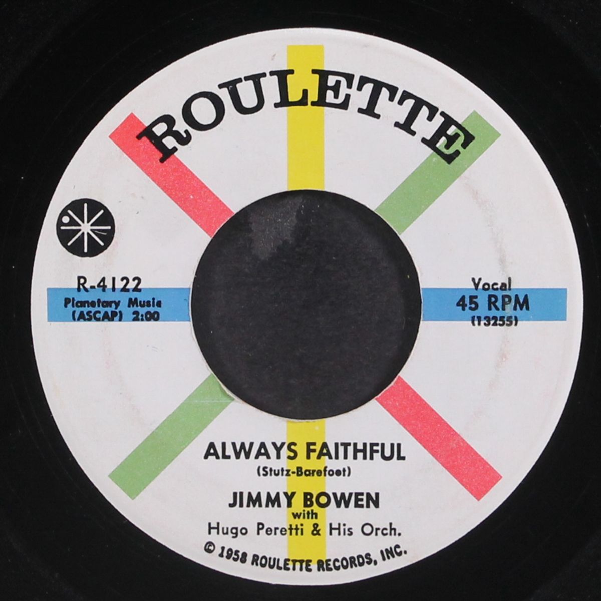always faithful / wish i were tied to you by JIMMY BOWEN