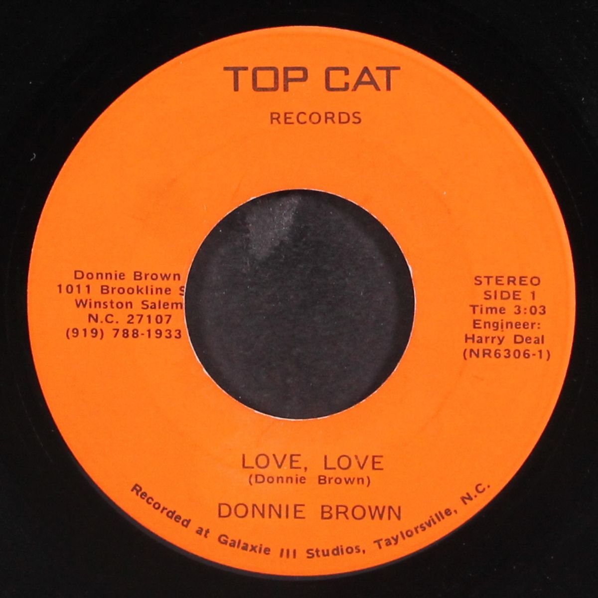 i want to be your do right man / love, love by DONNIE BROWN