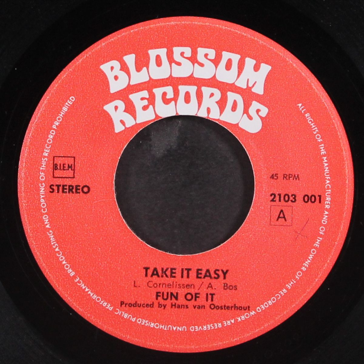take it easy / someone by FUN OF IT