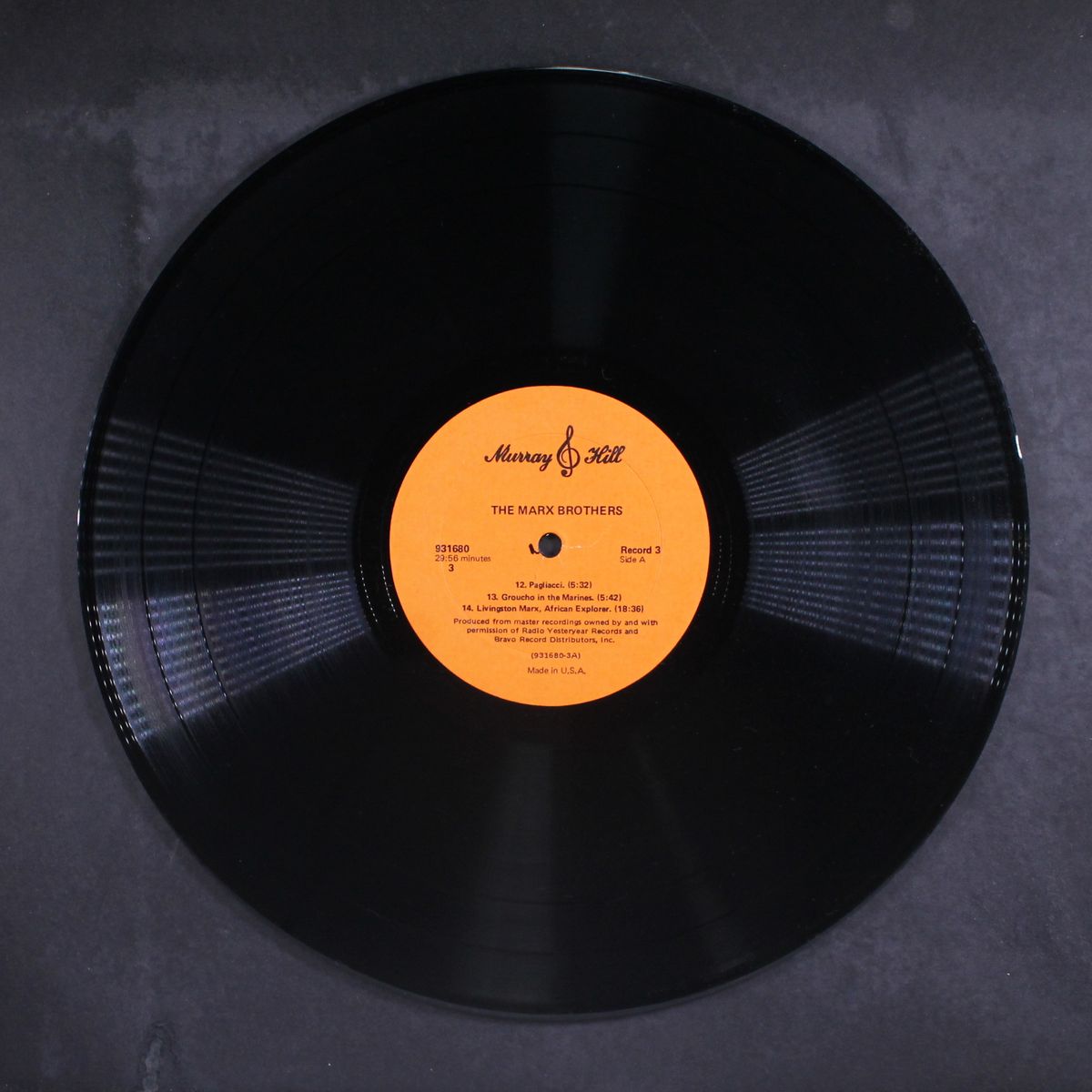 three hours...fifty-nine minutes by MARX BROS.