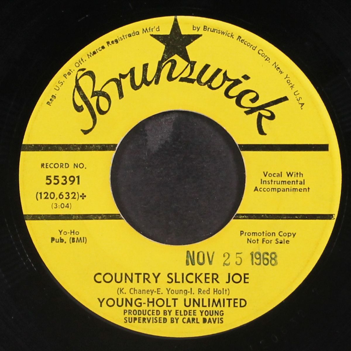 soulful strut / country slicker joe by YOUNG-HOLT UNLIMITED