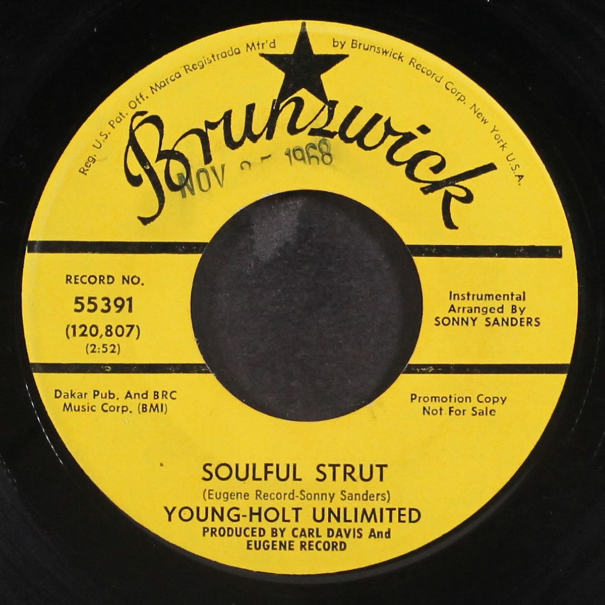 soulful strut / country slicker joe by YOUNG-HOLT UNLIMITED