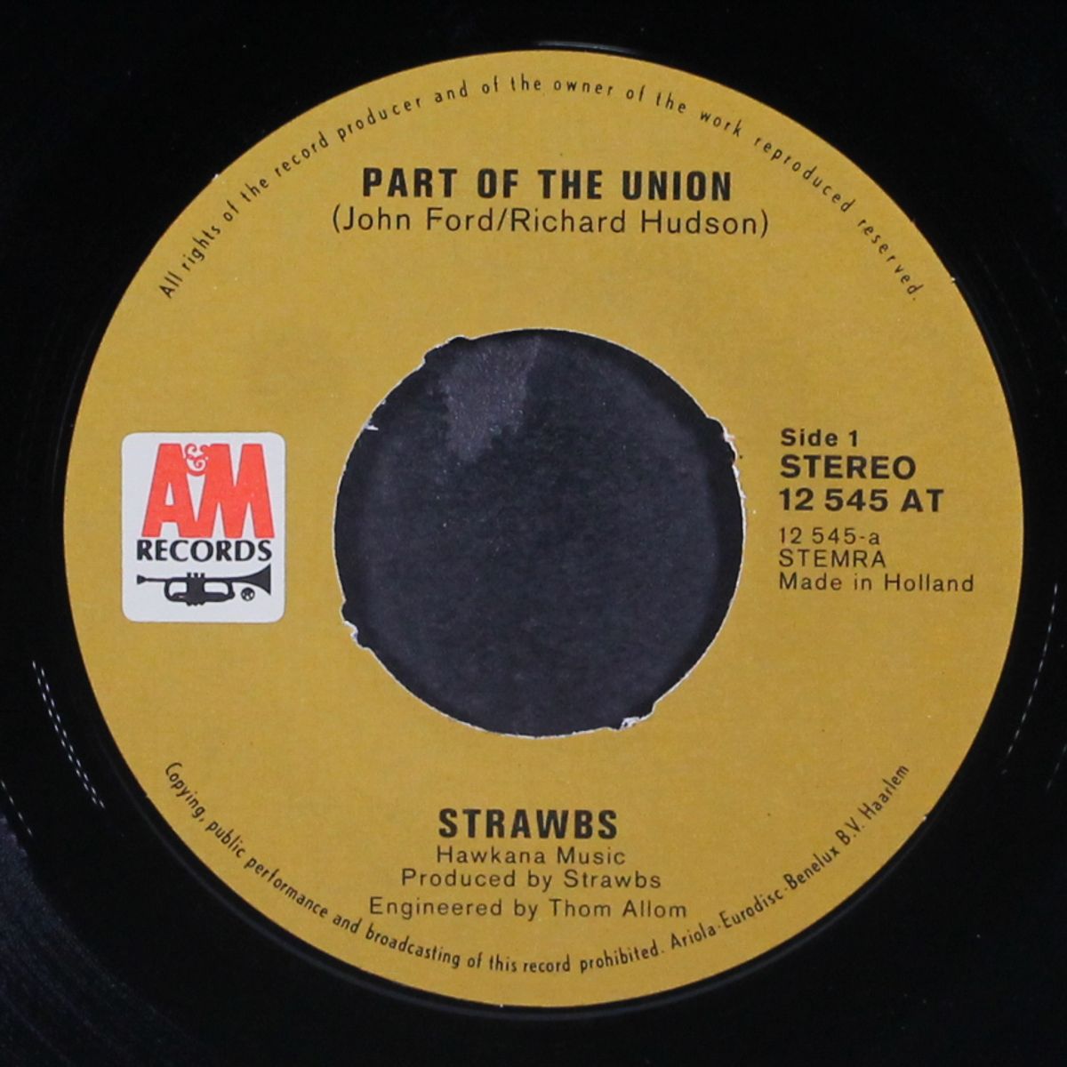 will you go / part of the union by STRAWBS