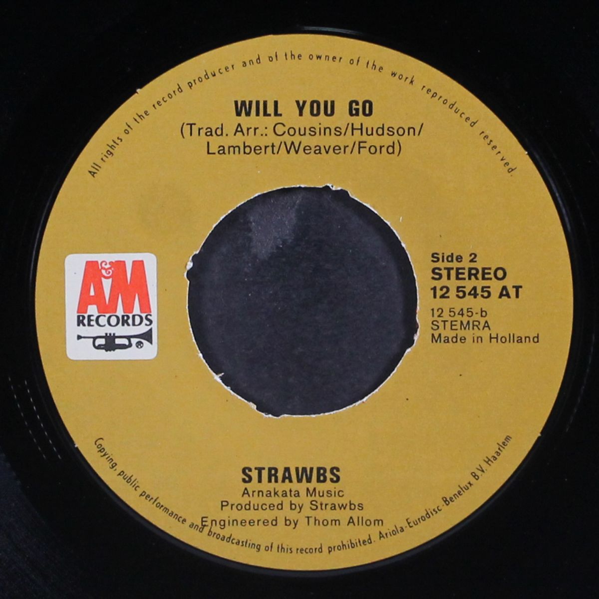 will you go / part of the union by STRAWBS