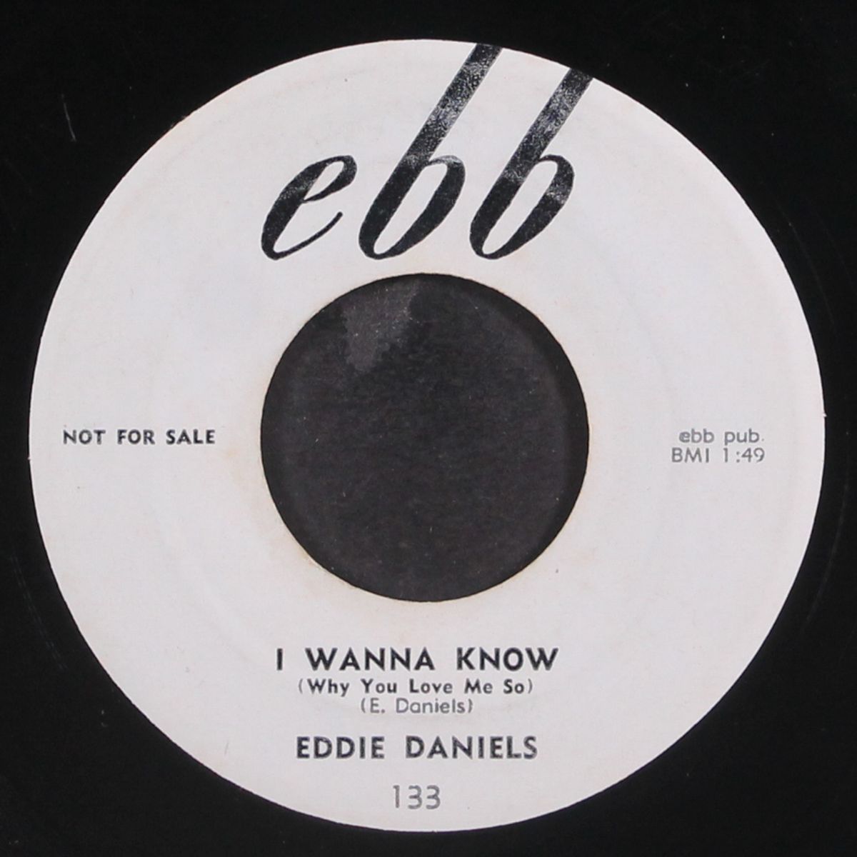 i wanna know / mardi gras by EDDIE DANIELS